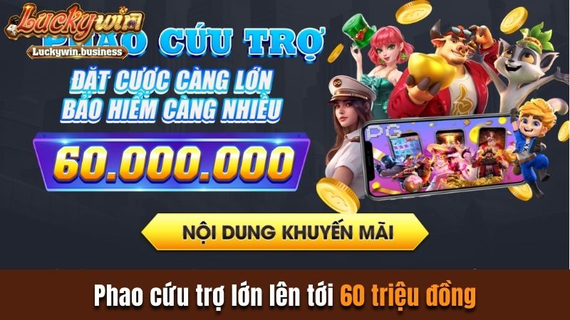 Phao cứu trợ lớn lên tới 60 triệu đồng