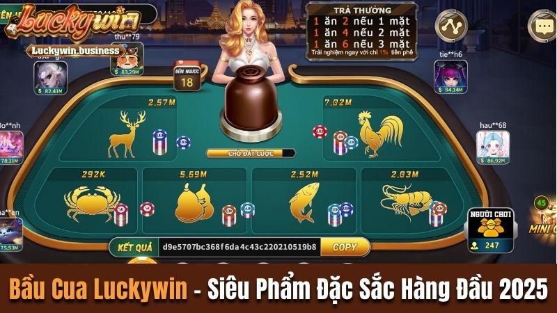 Bầu Cua Luckywin