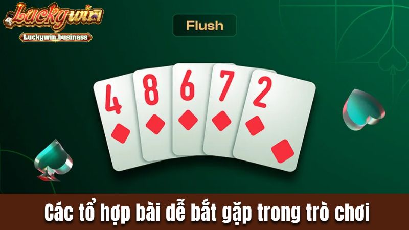 Các tổ hợp bài dễ bắt gặp trong trò chơi