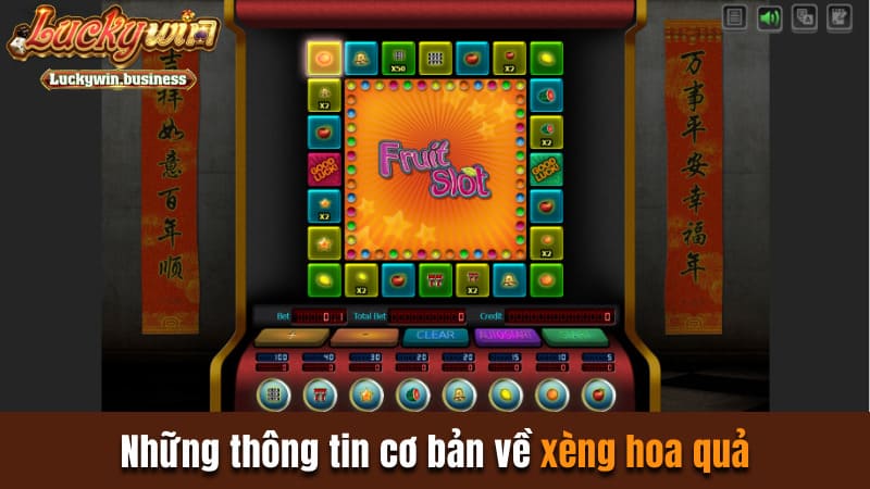 Những thông tin cơ bản về Xèng Hoa Quả