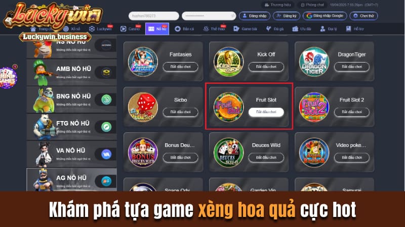 Xèng Hoa Quả